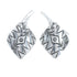 Native American Genuine Sterling Silver Hook Dangle Earrings AX125469